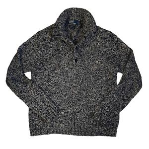 Polo Ralph Lauren 1/4 Button Pullover Sweater